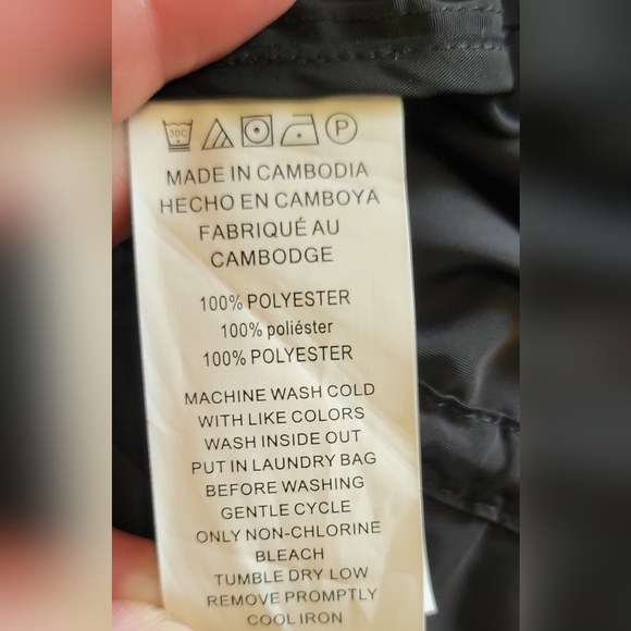 MICHAEL Kors Anorak Light Weight Jacket | Black, Size XL - Picture 2 of 2